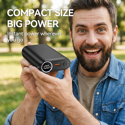 🔋 Power On The Go — 20,000mAh LED Ring Fast Charger | Today’s Deal