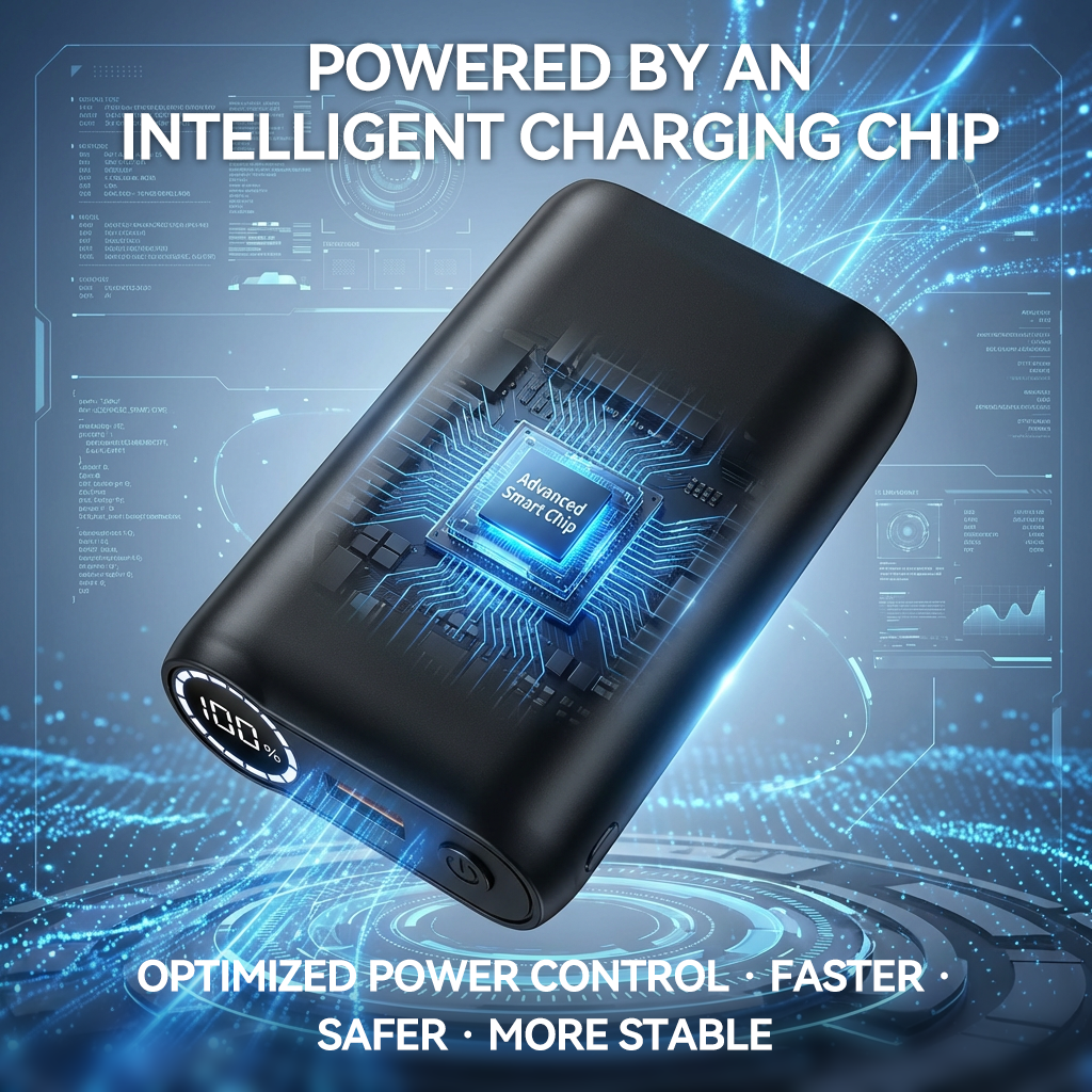🔋 Power On The Go — 20,000mAh LED Ring Fast Charger | Today’s Deal