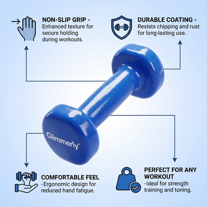 🥳 Aventhoria® 2-Pack Home Dumbbell Set — Compact Weights For Daily Toning