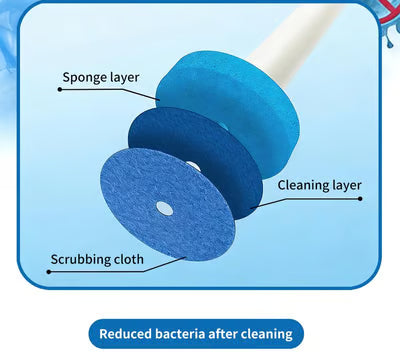 🔥BUY 2 GET 1 FREE ONLY £5.99!!💥50K+ SOLD!🚽💦Hands-Free Cleaning Gadget🧽Disposable toilet cleaning tool💦