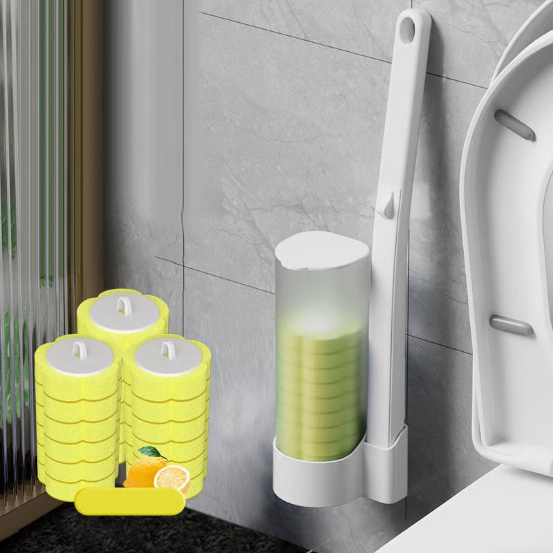 🔥BUY 2 GET 1 FREE ONLY £5.99!!💥50K+ SOLD!🚽💦Hands-Free Cleaning Gadget🧽Disposable toilet cleaning tool💦