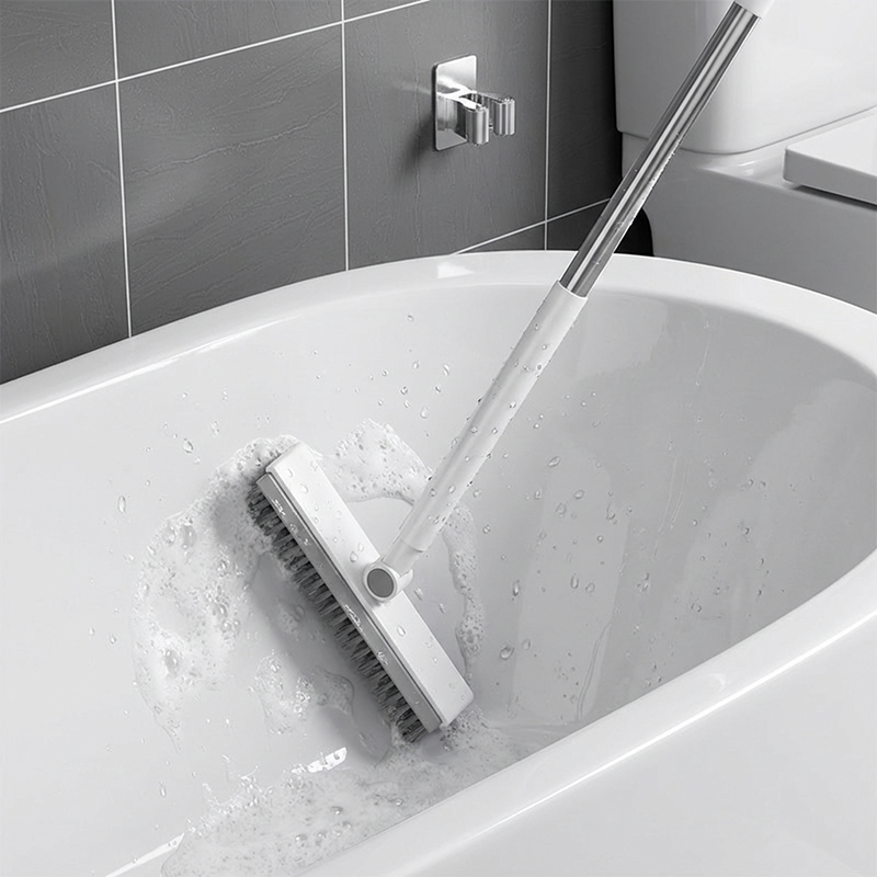 🔥 50% KORTING! 🧹 2-in-1 Voeg- en Hoekborstel met Raamwisser – Bereikt Elke Lastige Plek ✨